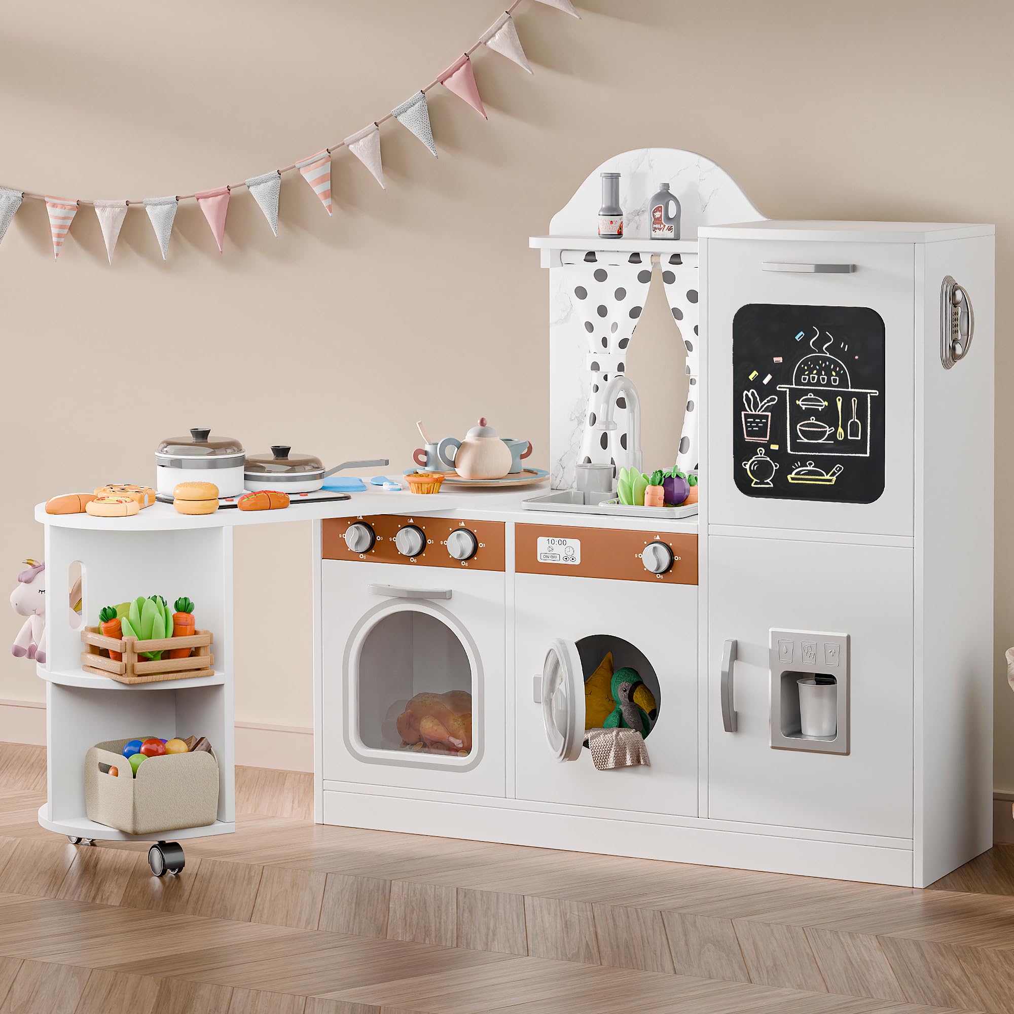 その他 MODERN KITCHEN CHILDREN PLAY HOUSE Deluxe Modern Kitchen | Delta Children